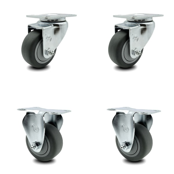 Cambro 60005 60009 Swivel Caster Replacement Set